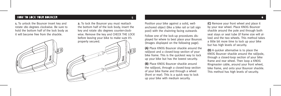 Knog BOUNCER User Manual | Page 3 / 38
