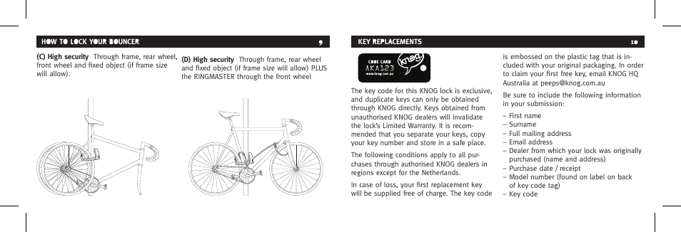 Knog BOUNCER User Manual | Page 5 / 38