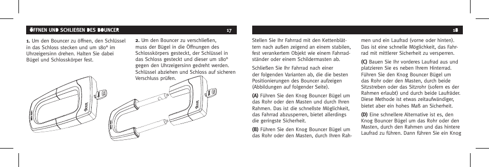 Knog BOUNCER User Manual | Page 9 / 38