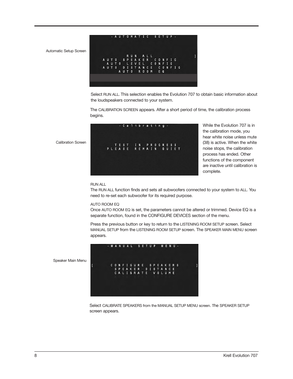 Krell 707 Evolution User Manual | Page 8 / 12
