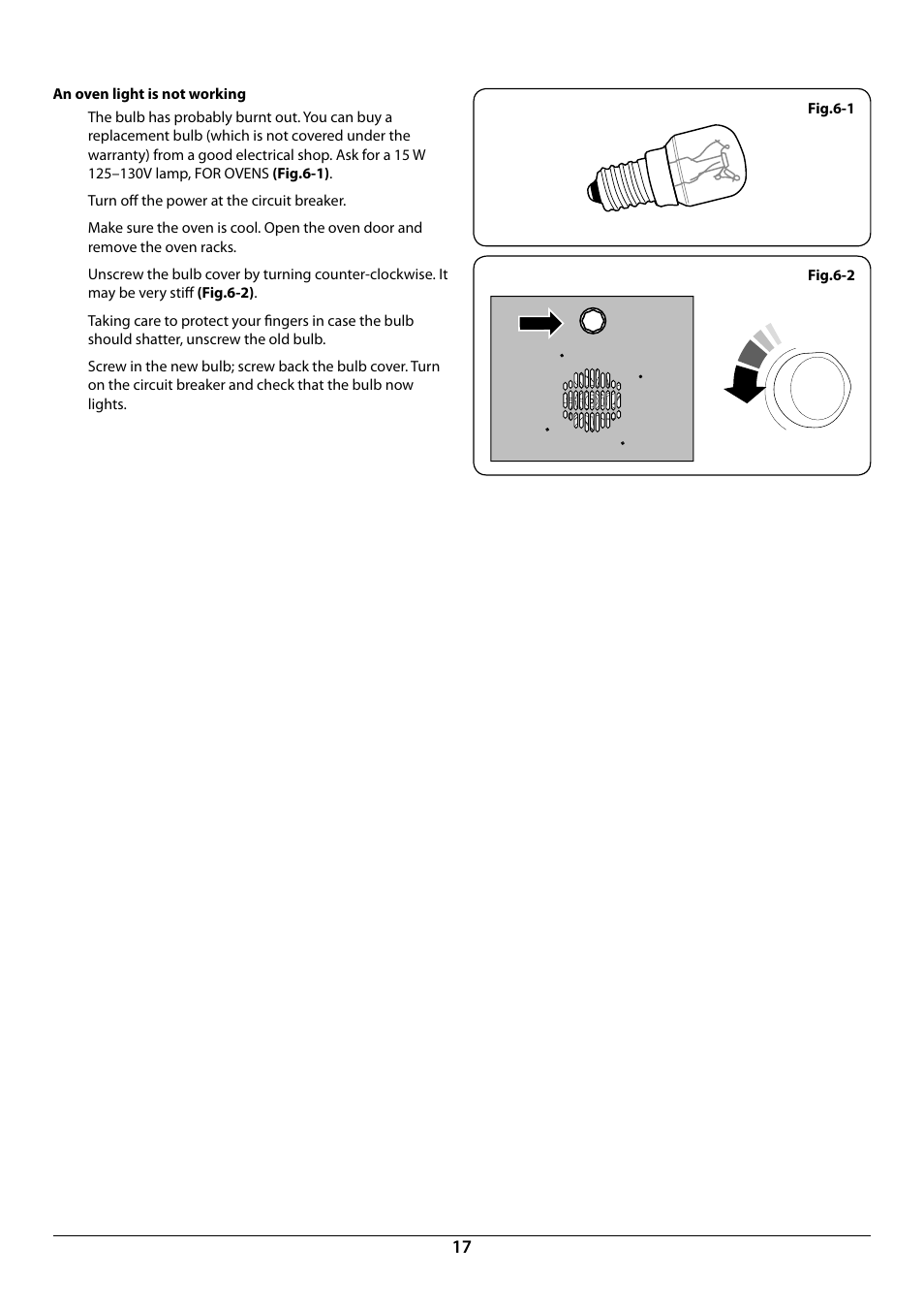 La Cornue CornuFé 44 User Manual | Page 19 / 48