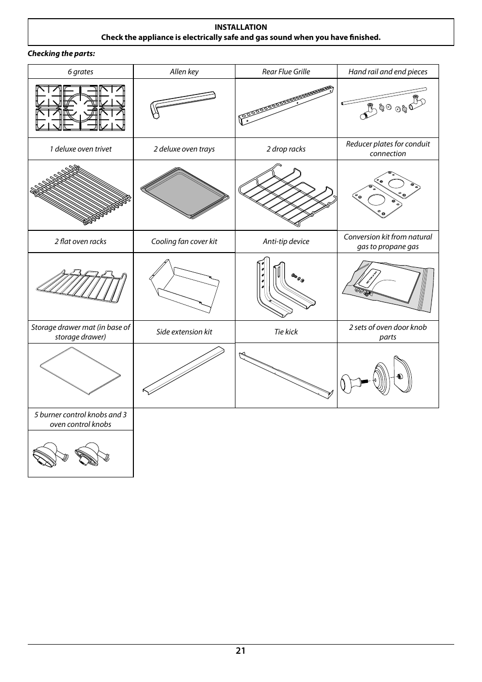 La Cornue CornuFé 44 User Manual | Page 23 / 48