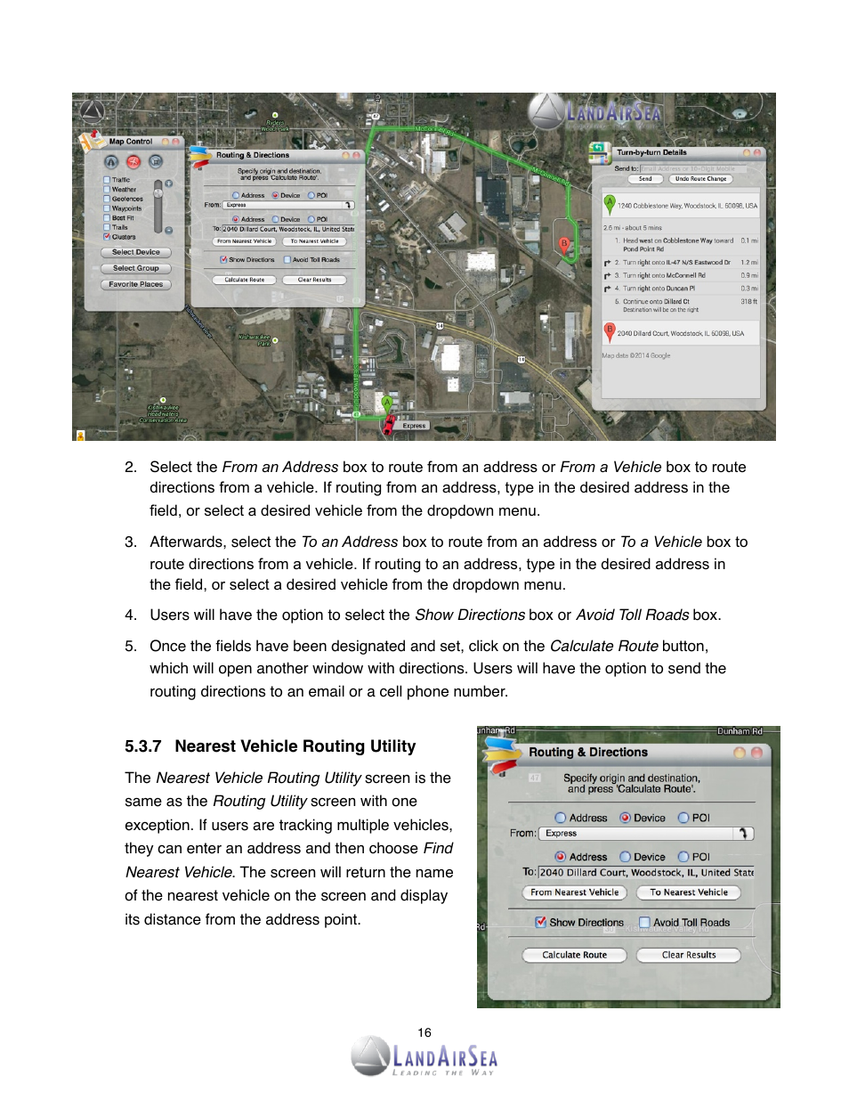 LandAirSea SilverCloud Overdrive Live GPS Tracker User Manual | Page 16 / 23