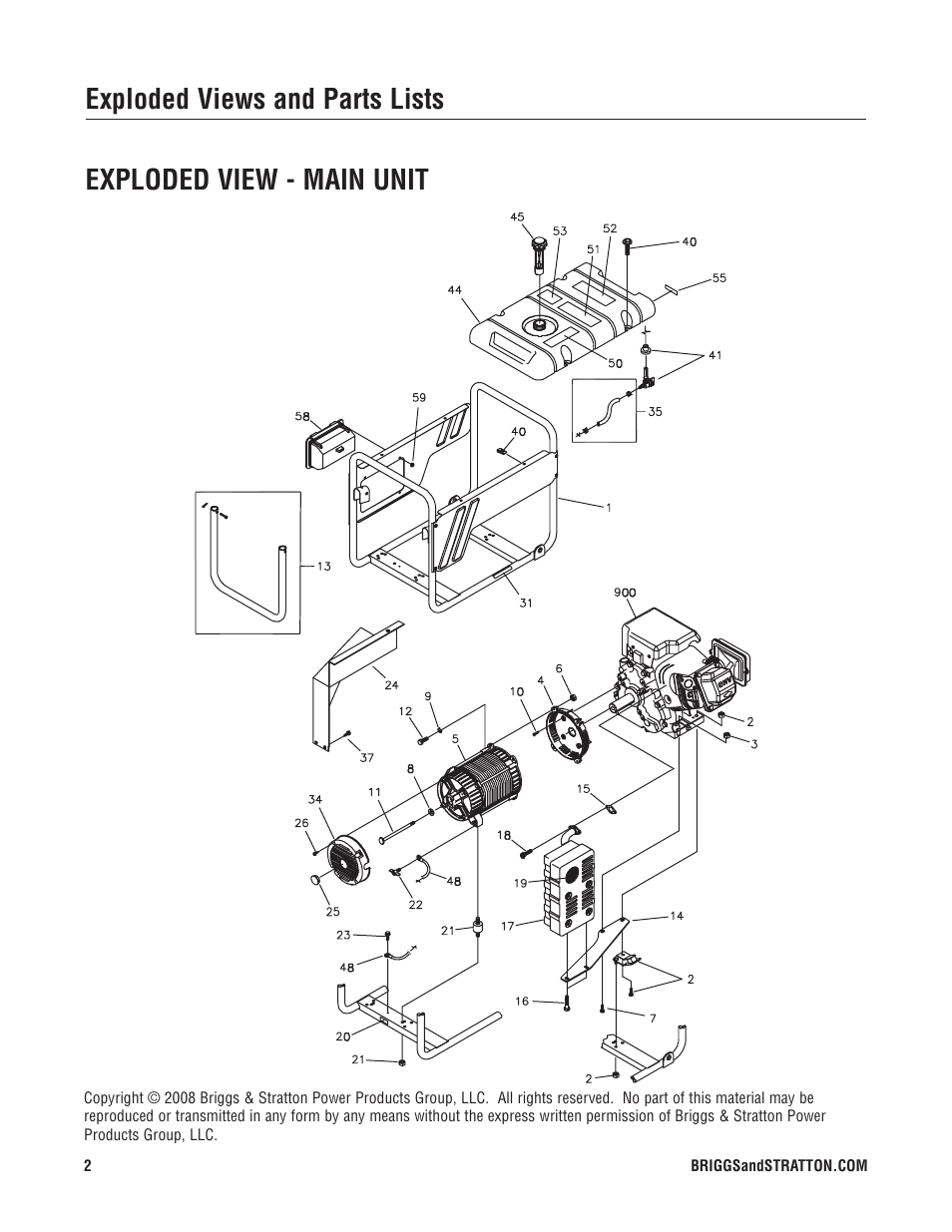 Briggs & Stratton 30424 User Manual | Page 2 / 6