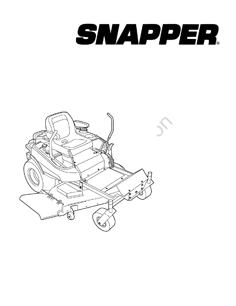 Briggs & Stratton HIDRO DRIVER ZTR 5900760 User Manual | 72 pages