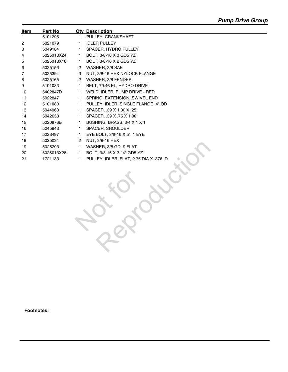 Not for reproduction | Briggs & Stratton HIDRO DRIVER ZTR 5900760 User Manual | Page 23 / 72