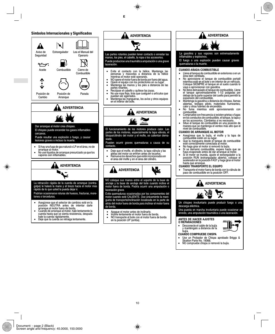 Briggs & Stratton AA0101 User Manual | Page 12 / 28