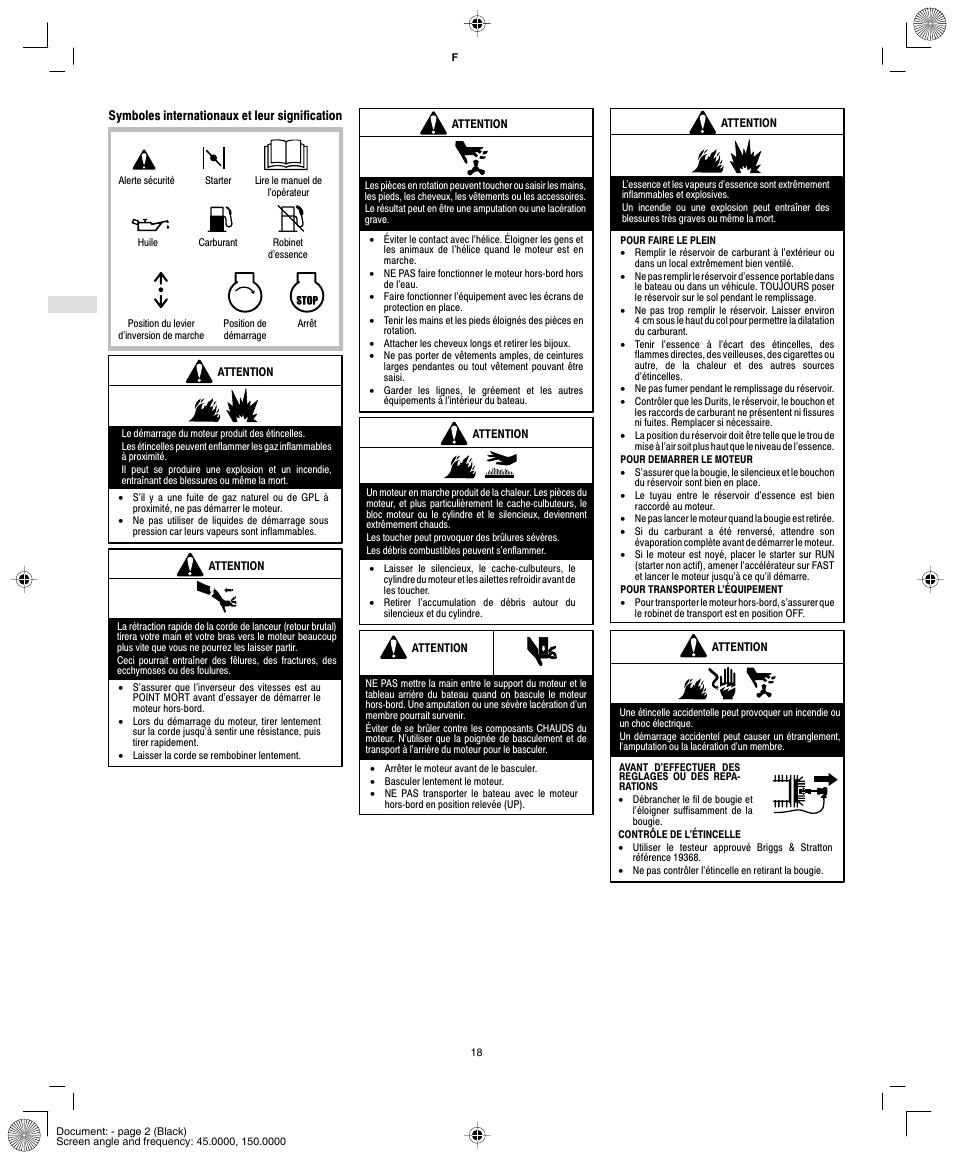 Briggs & Stratton AA0101 User Manual | Page 20 / 28