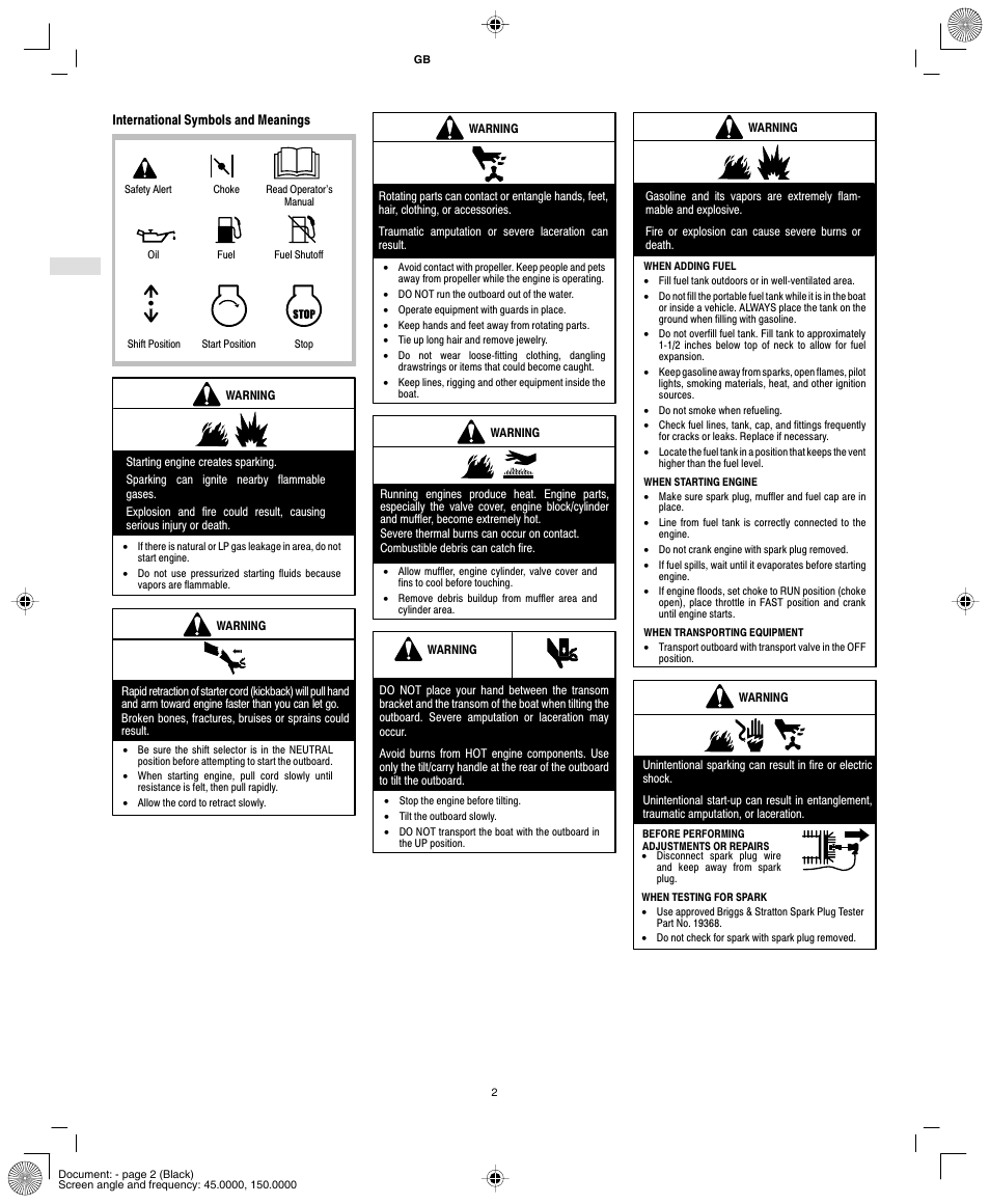 Briggs & Stratton AA0101 User Manual | Page 4 / 28