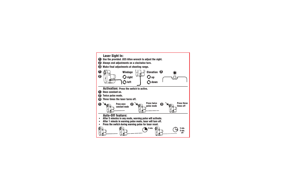 LaserLyte CK-SW - Large Rez Size User Manual | Page 4 / 4