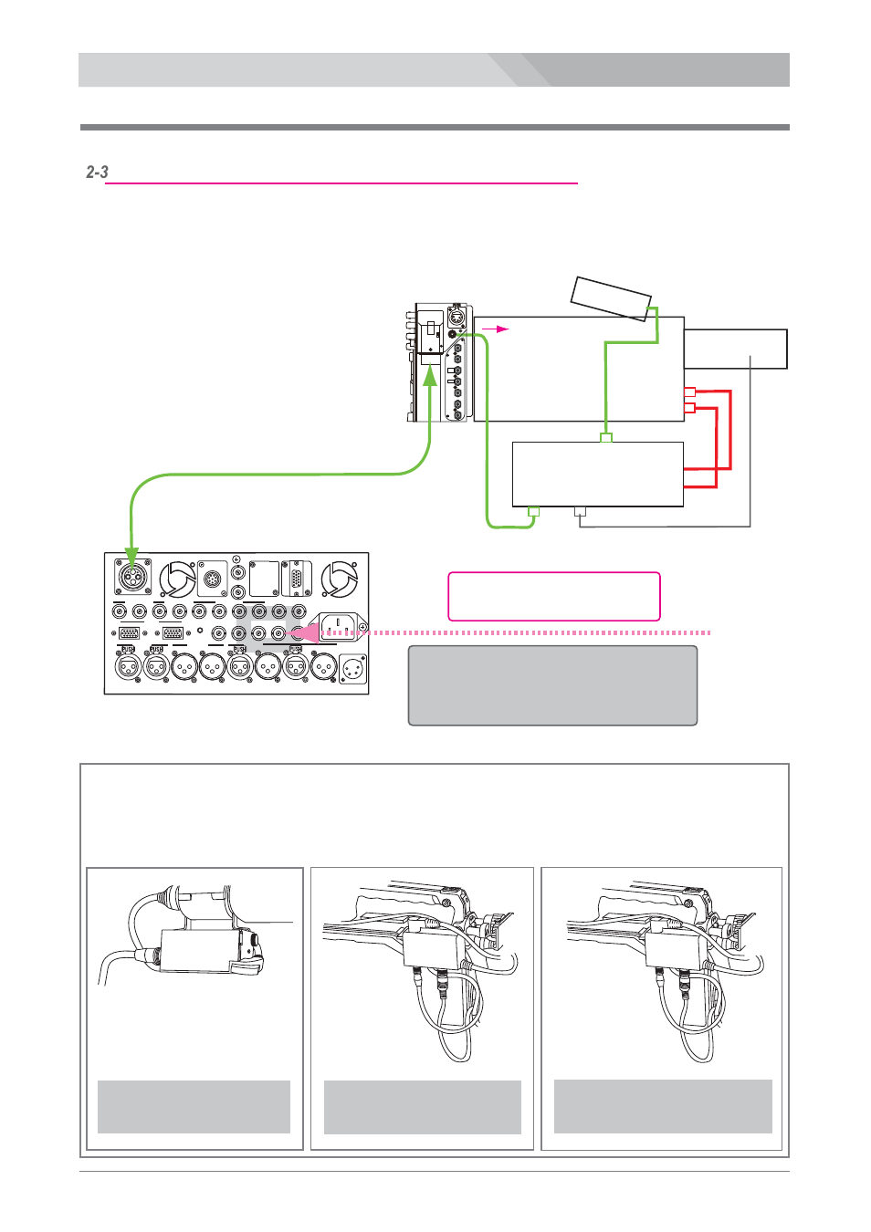 Input composite signal input hd-y signal, Vf lens, Vf lens cam vf cam lens lens vf ret in | Vif-100bc ( for sony ) | Nipros LS-800 Operating Instruction User Manual | Page 27 / 56