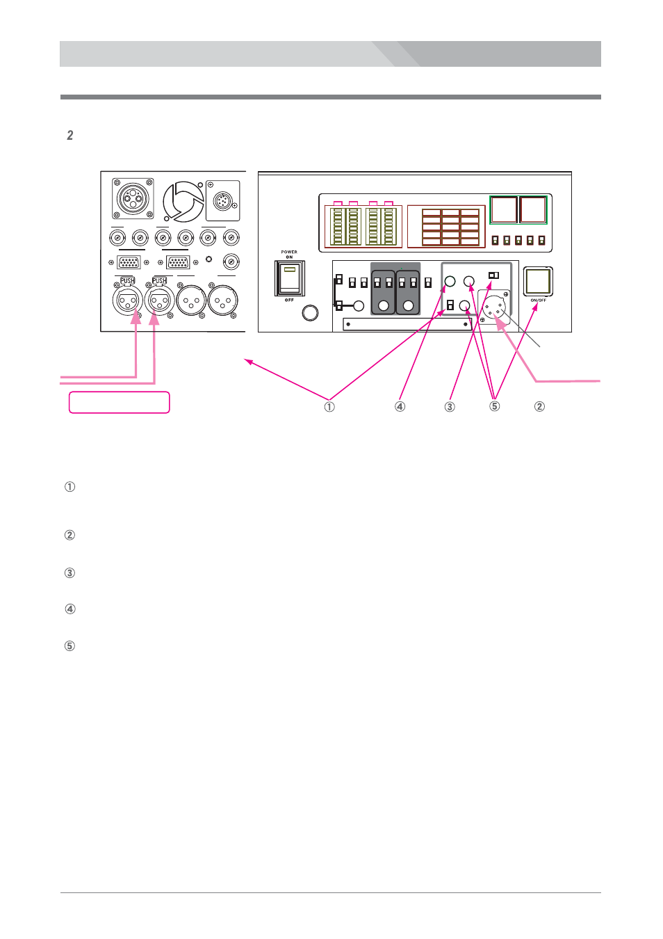 Adjustments and settings for ls-800, Intercom headset adjustment and setting, Intercom headset connector | Ls-800, Rear panel) (front panel), Headset dl-400 | Nipros LS-800 Operating Instruction User Manual | Page 47 / 56