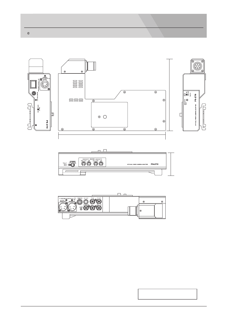 Outside view and dimensions | Nipros PS-570 Operating Instruction User Manual | Page 33 / 39