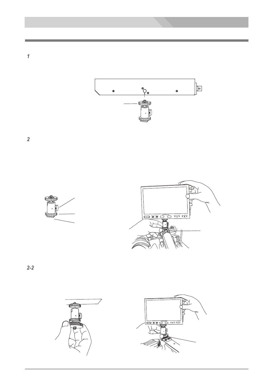Pdf fixing monitor, Fix the monitor lvm-89w, Multi-core studio system nipros/v26 | Nipros ES-500 Operating Instruction User Manual | Page 22 / 56