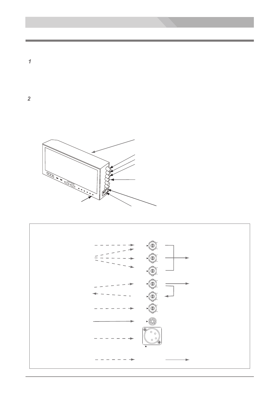 Pdf lvm-89w connection, Lvm-89w connection | Nipros ES-500 Operating Instruction User Manual | Page 23 / 56