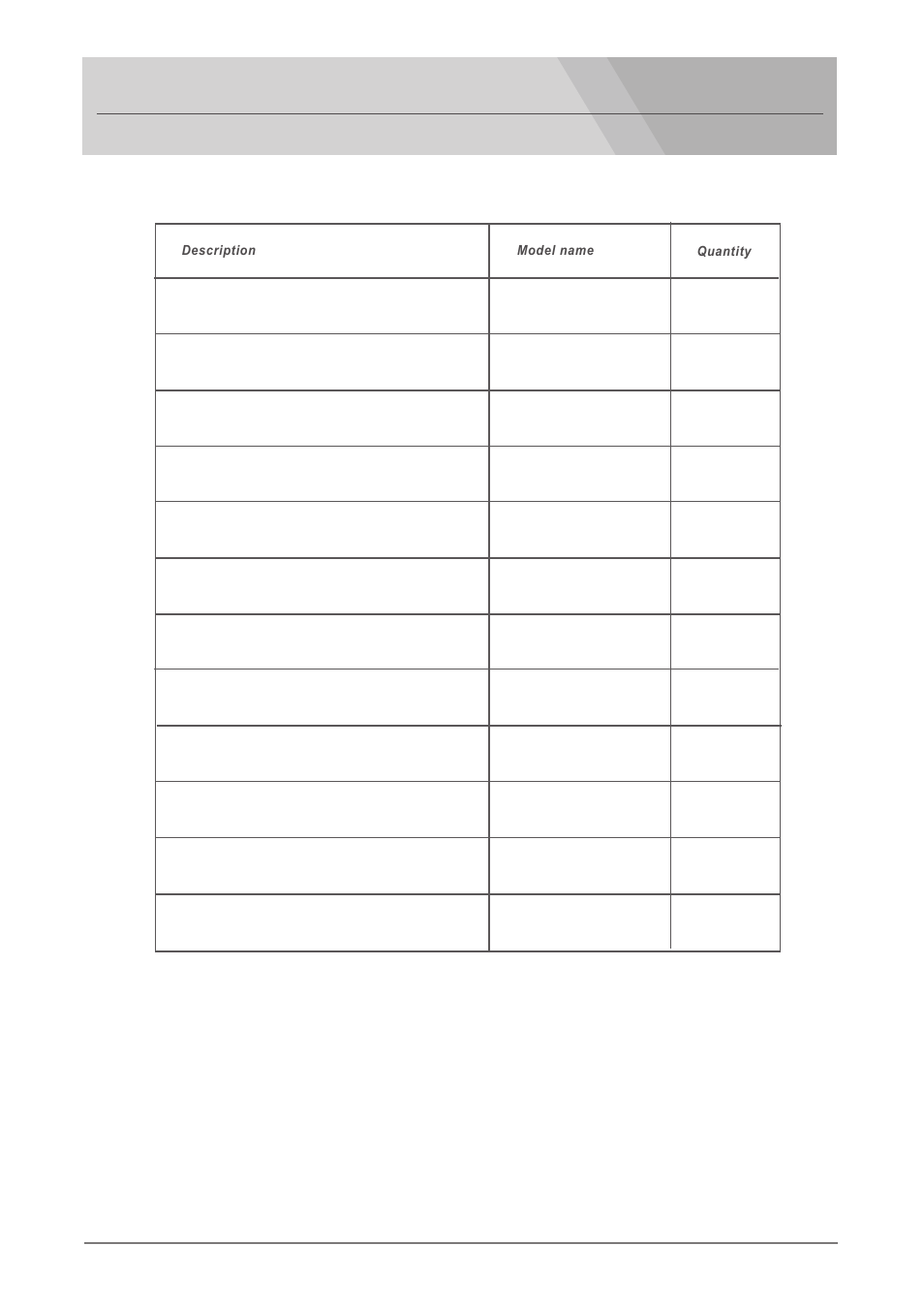 048 accessories, Supplied accessories | Nipros ES-500 Operating Instruction User Manual | Page 48 / 56