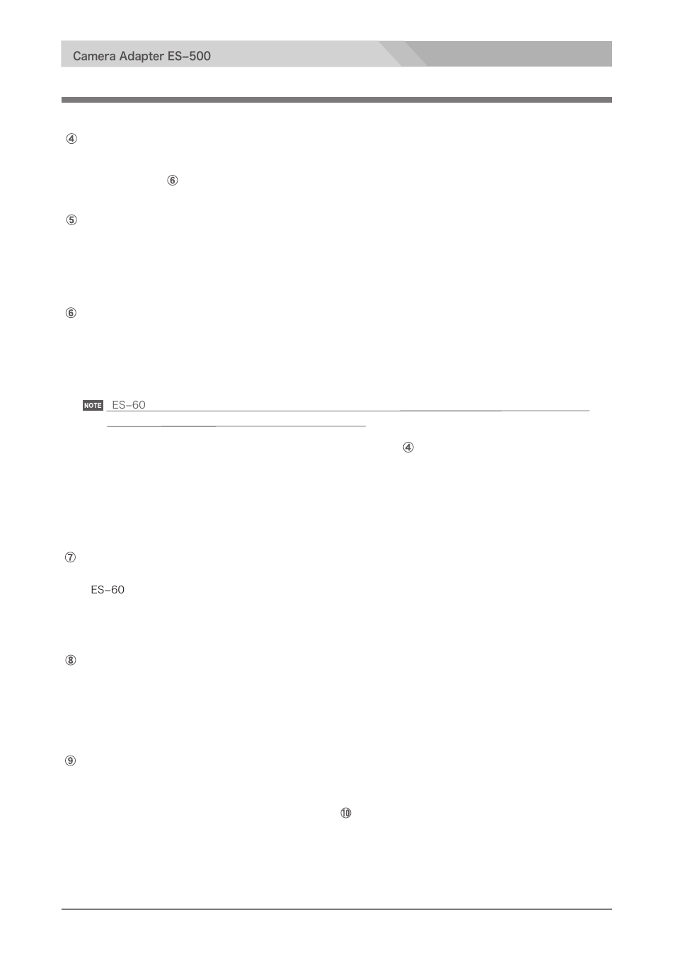 Pdf main | Nipros ES-500 Operating Instruction User Manual | Page 5 / 56