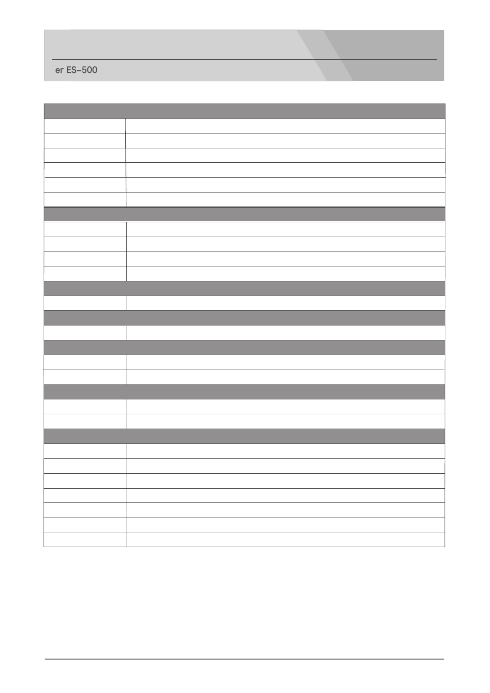 Pdf 460, Speciﬁcations, Camera adapter es−500 | Nipros ES-500 Operating Instruction User Manual | Page 51 / 56