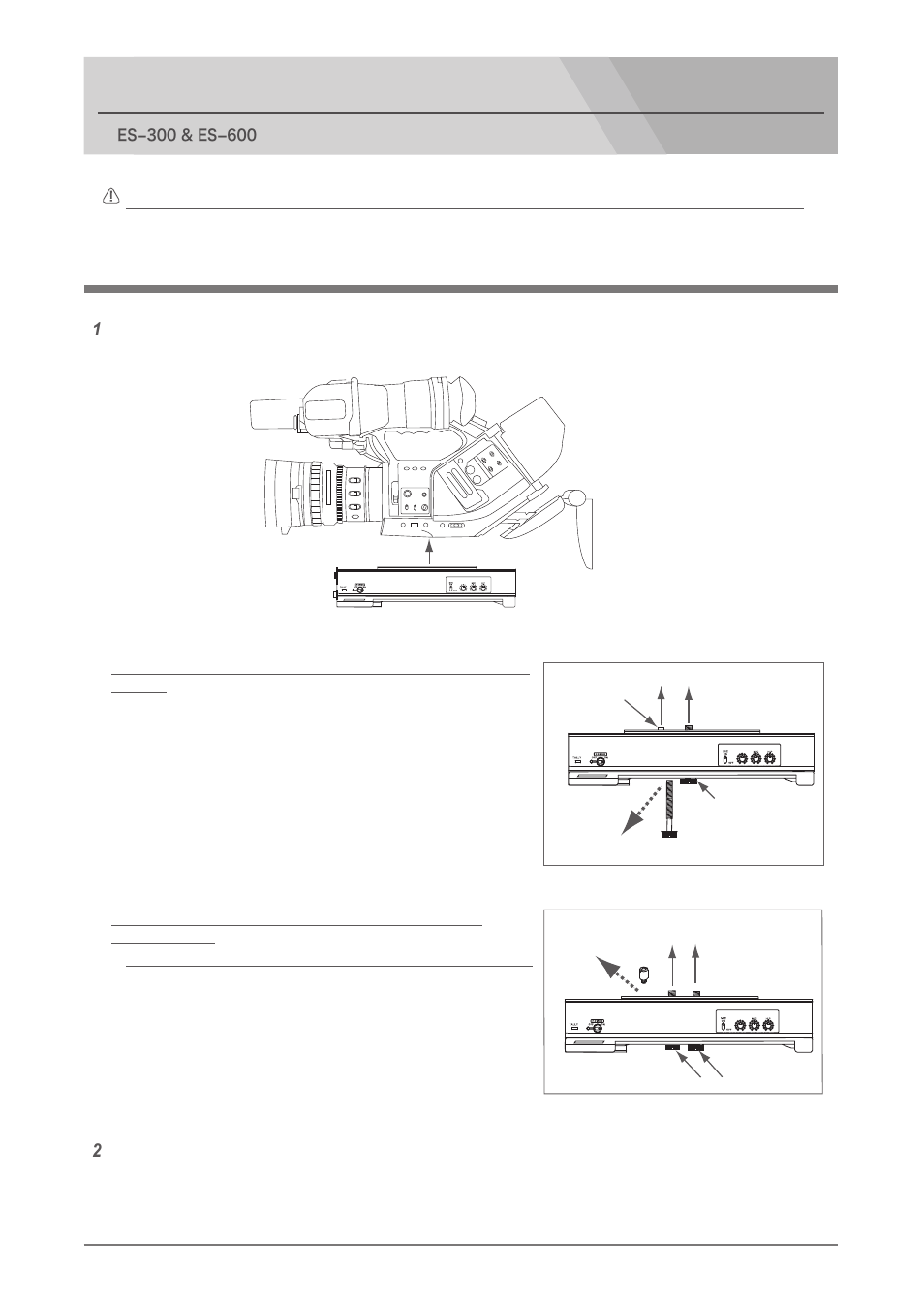 System connection, Mount on the tripod, 接続する前に必ず各機器の電源スイッチを offにしてください | Nipros ES-600 Operating Instruction User Manual | Page 20 / 54