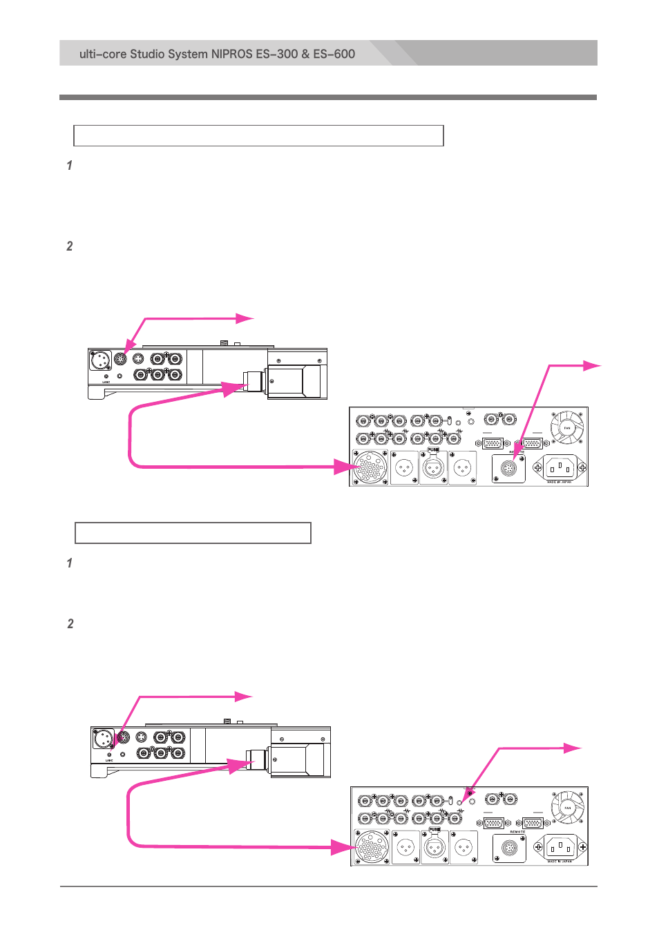 Remote controller connection, Connect a 8-pin remote controller, 35 リモコンの接続 | Nipros ES-600 Operating Instruction User Manual | Page 35 / 54