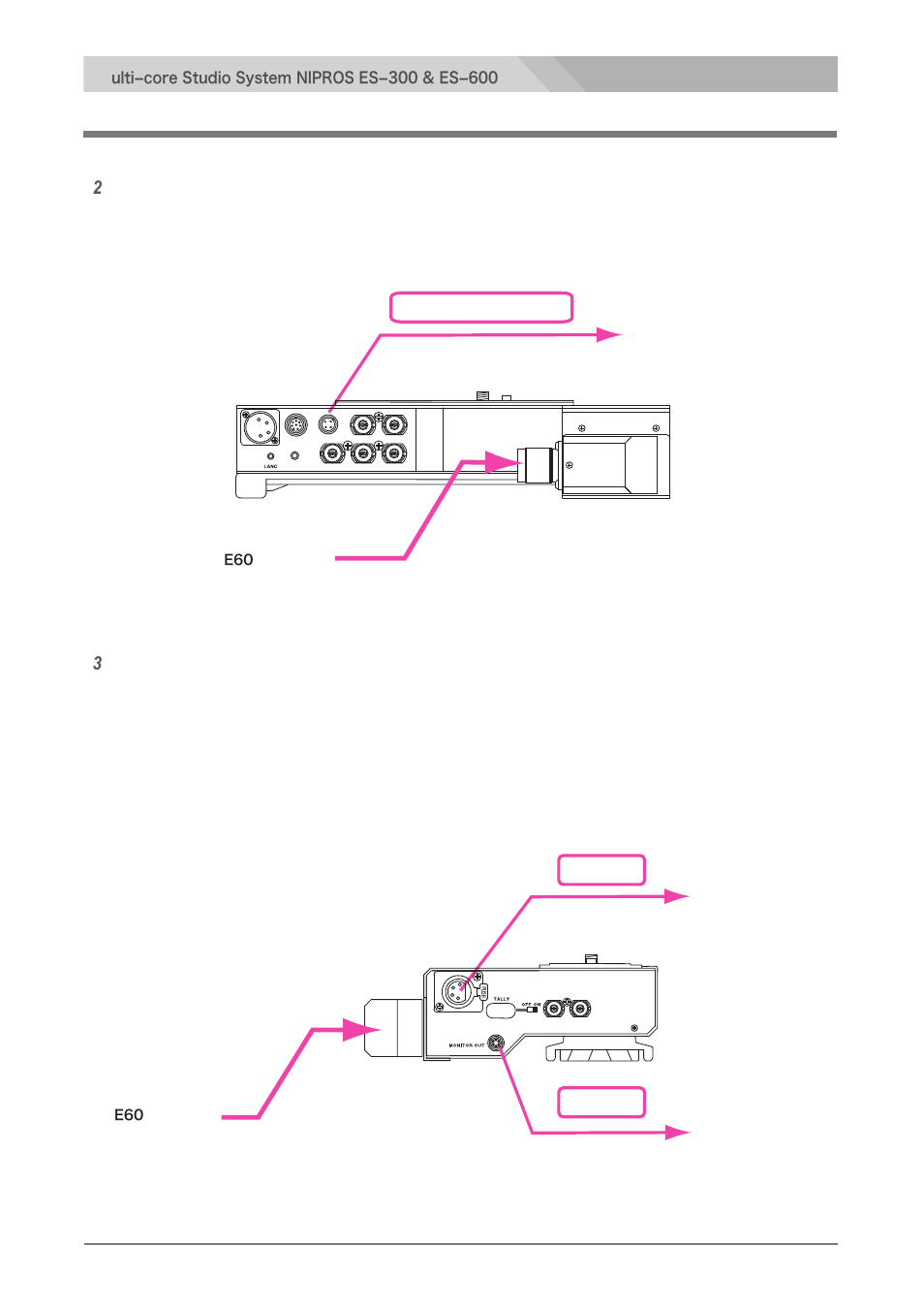 Power supply connection | Nipros ES-600 Operating Instruction User Manual | Page 37 / 54