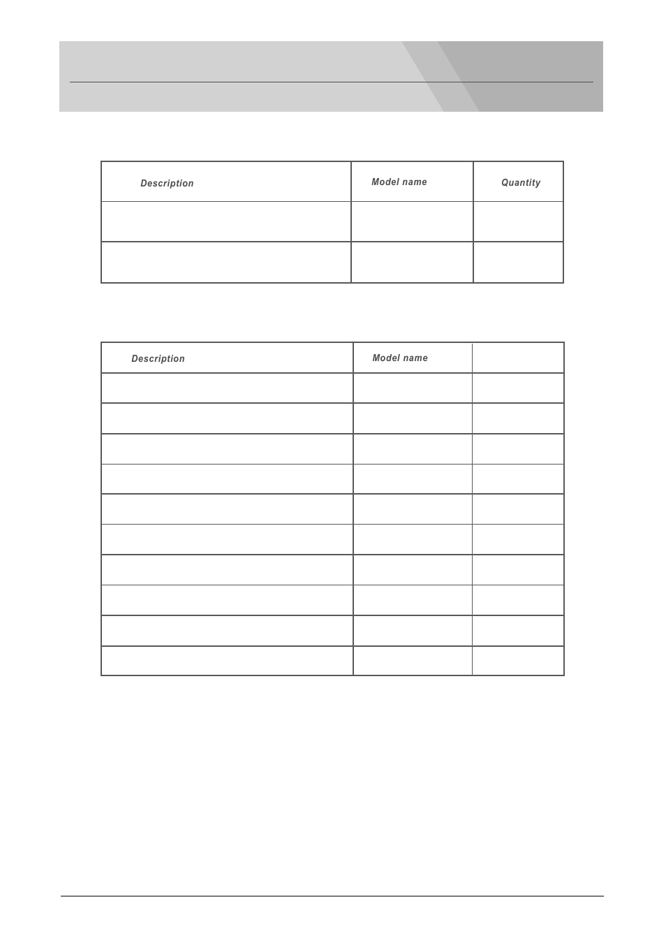 Accessories | Nipros ES-600P User Manual | Page 29 / 35