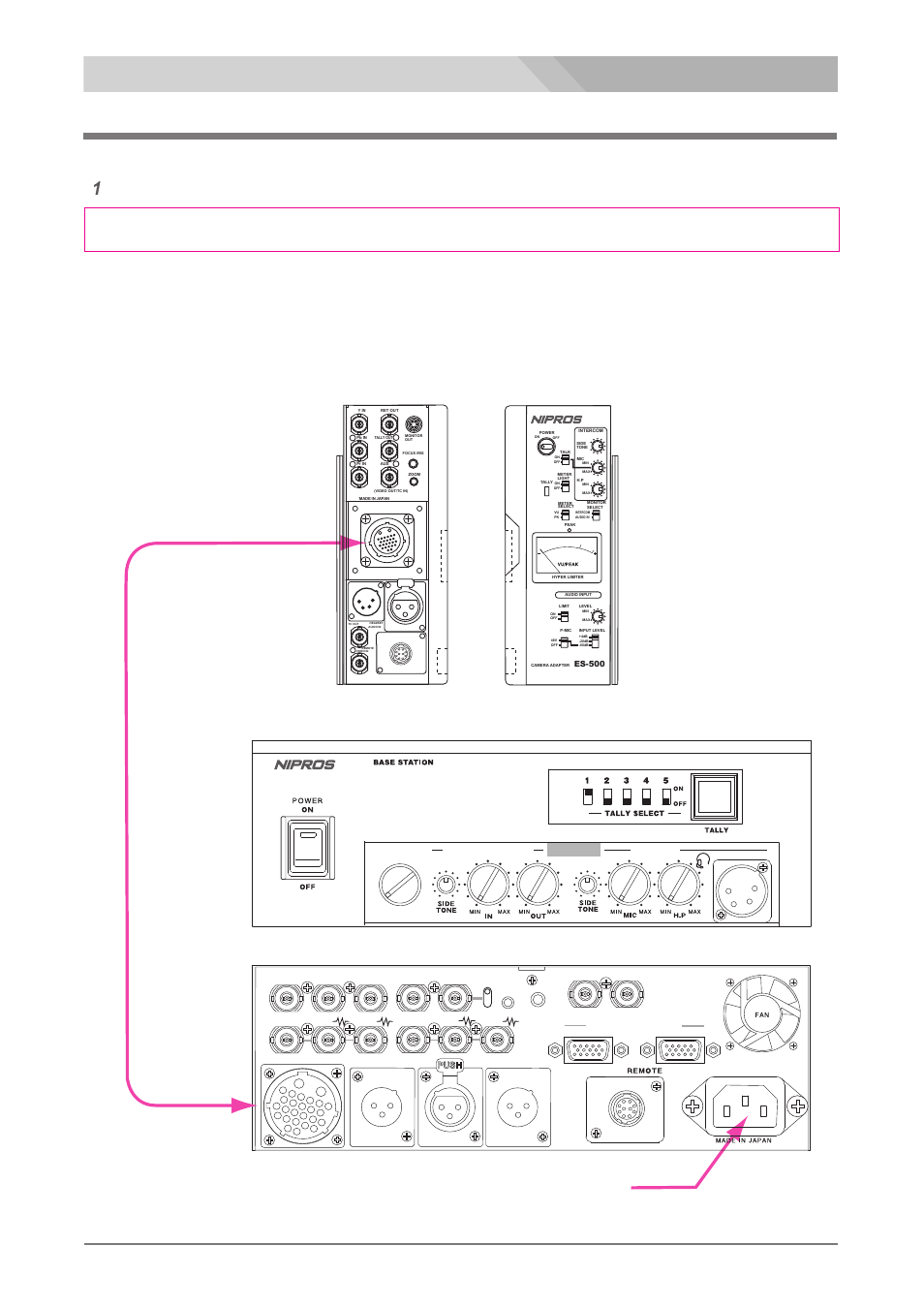 Power supply connection, Pin), Ac in) ac | Es-500p, 26 電源の接続, Es-600 | Nipros ES-500P Operating Instruction User Manual | Page 26 / 36