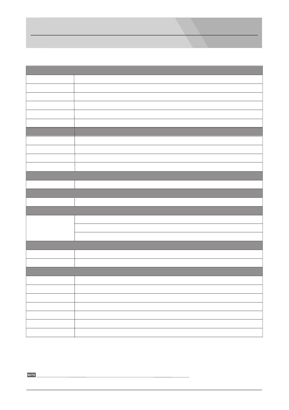 Speciﬁcations, Es-500p, Camera adaptor es-500p | Nipros ES-500P Operating Instruction User Manual | Page 35 / 36