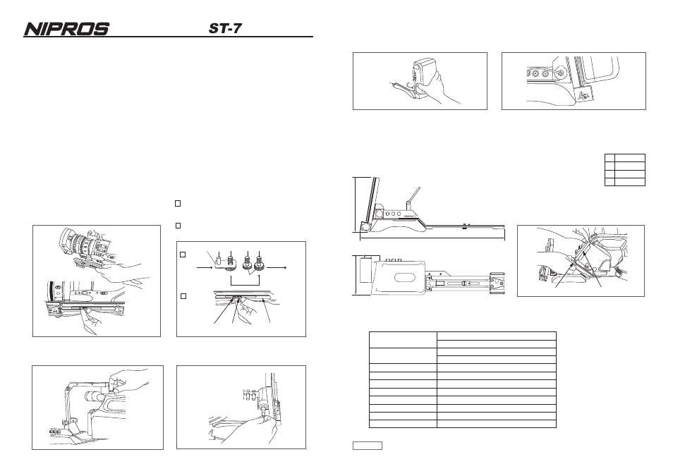 Nipros ST-7 User Manual | 1 page