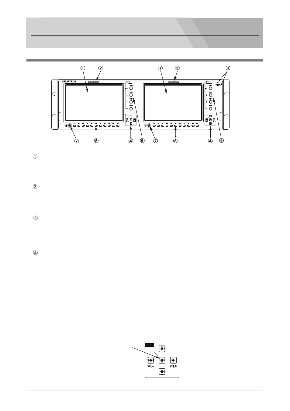 Names and functions of parts | Nipros HDM-2000 User Manual | Page 4 / 25