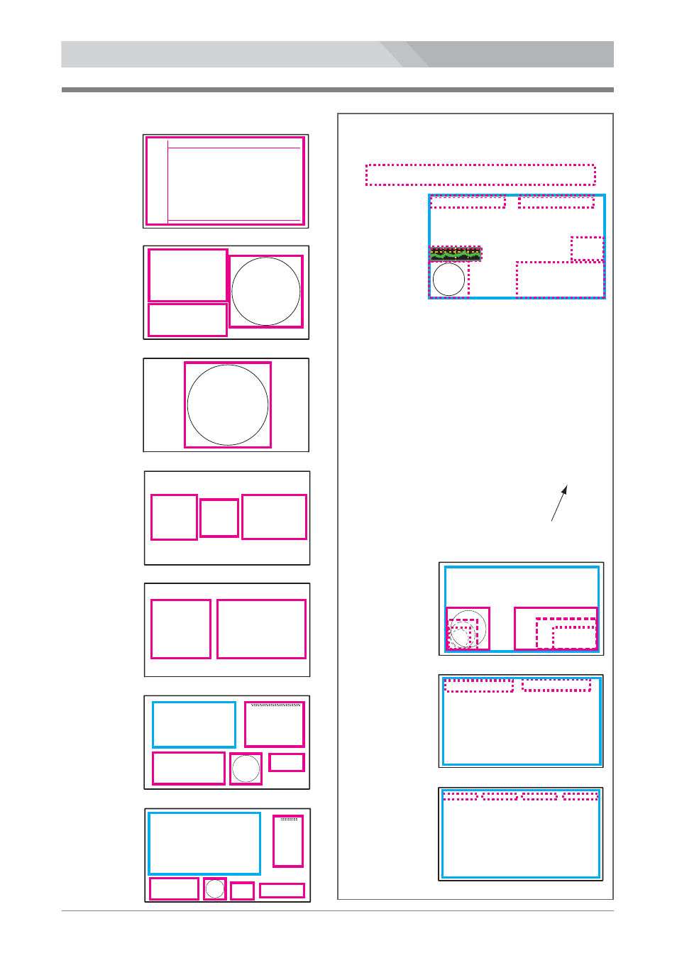 Utility setting, Hdm-3000, Utility display layout | User setting any item can be set to on or off, Position ［right bot］ histogram, Audio phase mon ［off, ユーティリティーの設定, Position size, Hdm-3000 調整およびセッティング, Main view | Nipros HDM-3000 User Manual | Page 32 / 37