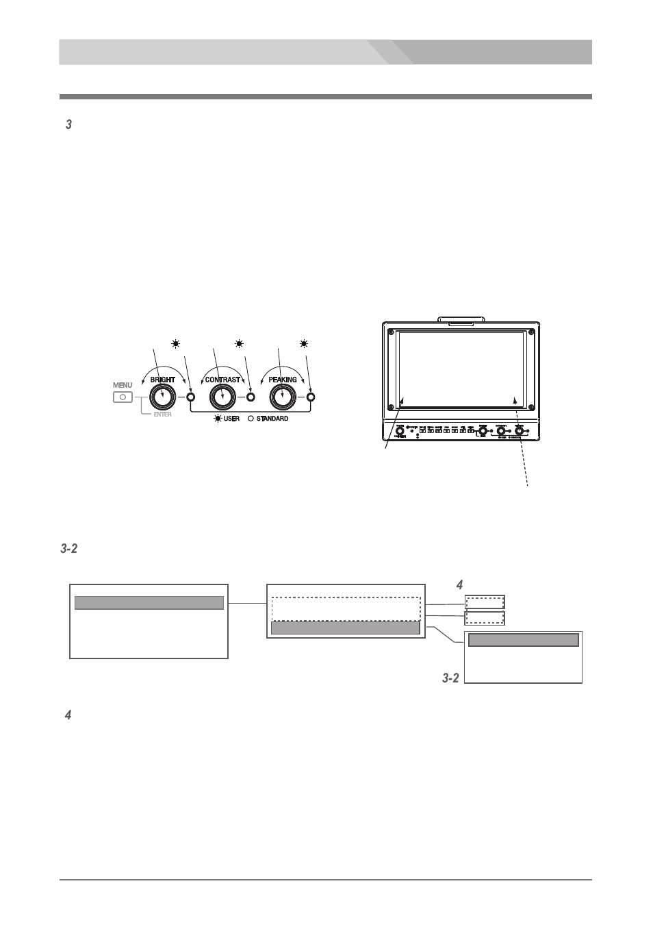 Video signal setting and adjustment | Nipros HDF-700 User Manual | Page 28 / 42