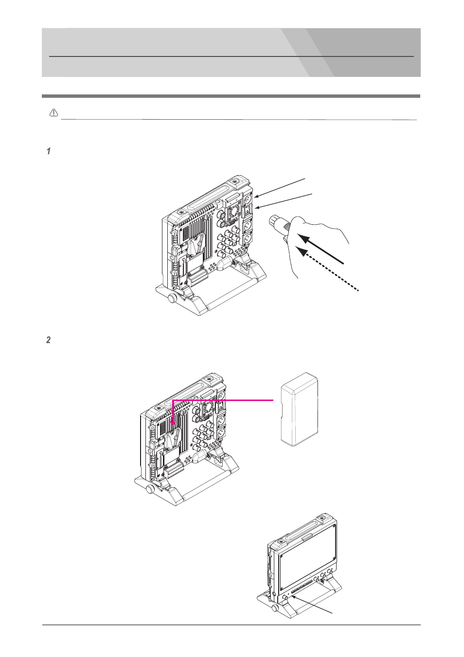 Connection 接続方法, Power supply connection, Hd monitor hdm-70wv | Nipros HDM-70WV User Manual | Page 20 / 41