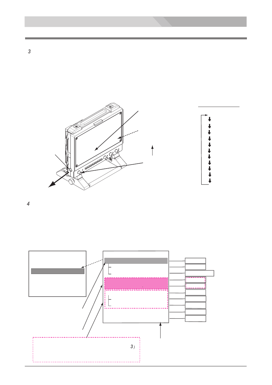 Audio signal setting | Nipros HDM-70WV User Manual | Page 35 / 41
