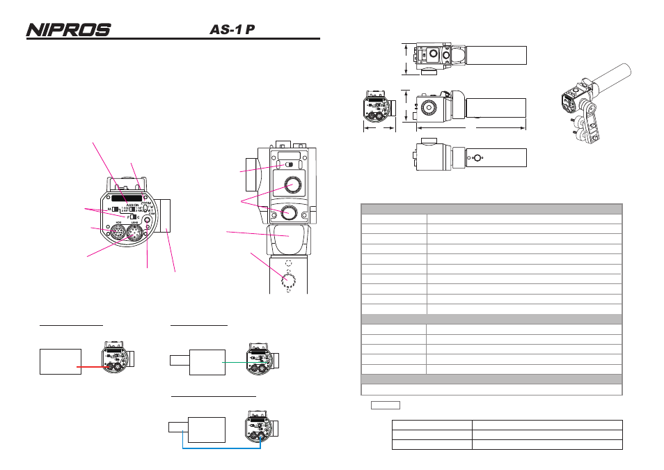 Nipros AS-1 P User Manual | 1 page