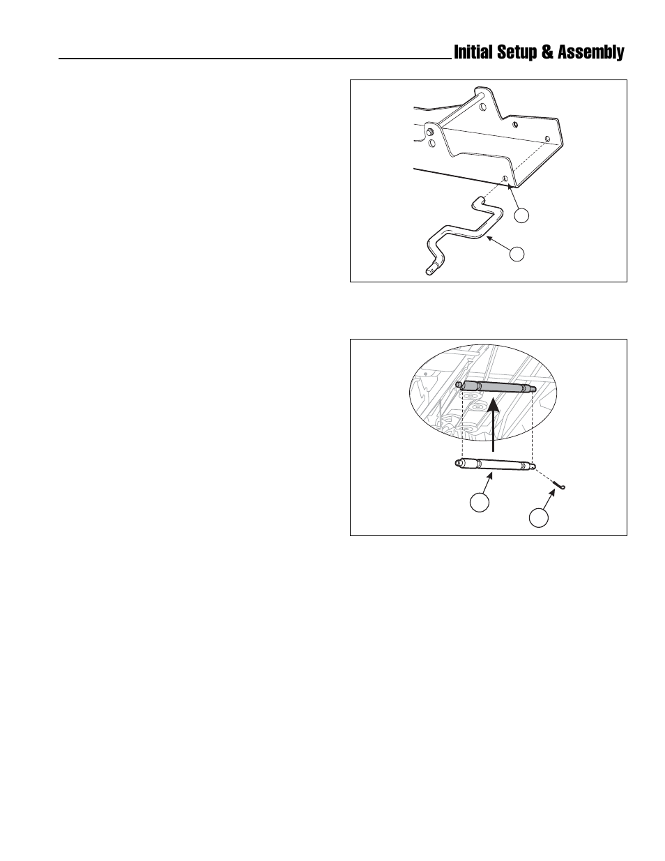 Initial setup & assembly, Install hitch on to tractor | Briggs & Stratton 1694919 User Manual | Page 13 / 20