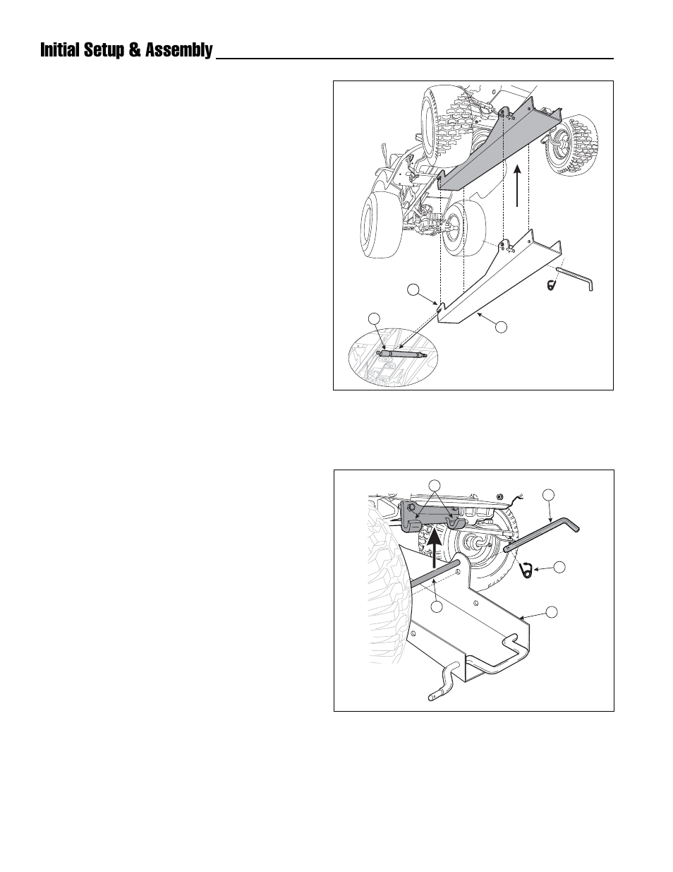 Initial setup & assembly | Briggs & Stratton 1694919 User Manual | Page 14 / 20
