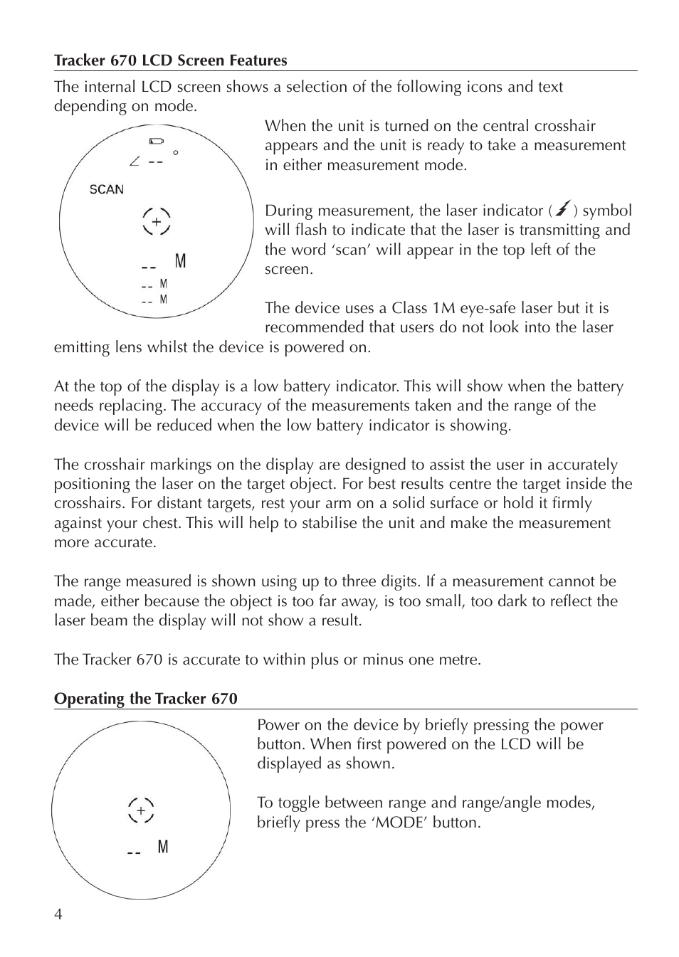 Opticron Tracker 670 User Manual | Page 4 / 8