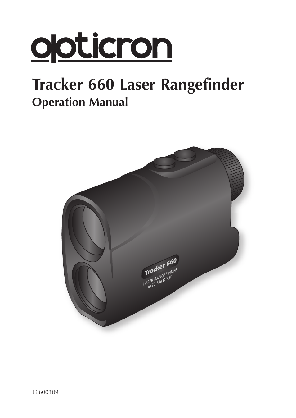 Opticron Tracker 660 User Manual | 8 pages