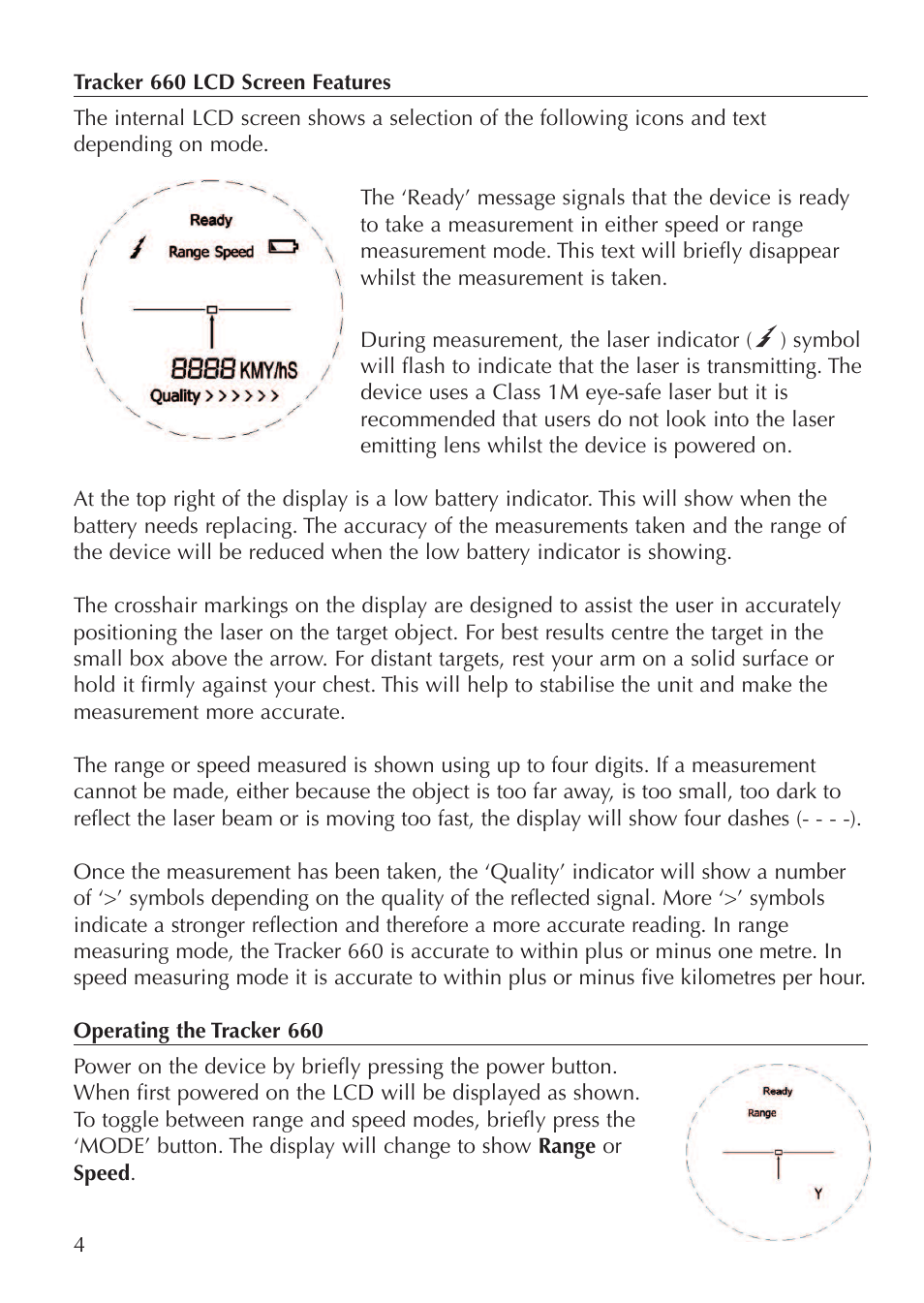 Opticron Tracker 660 User Manual | Page 4 / 8