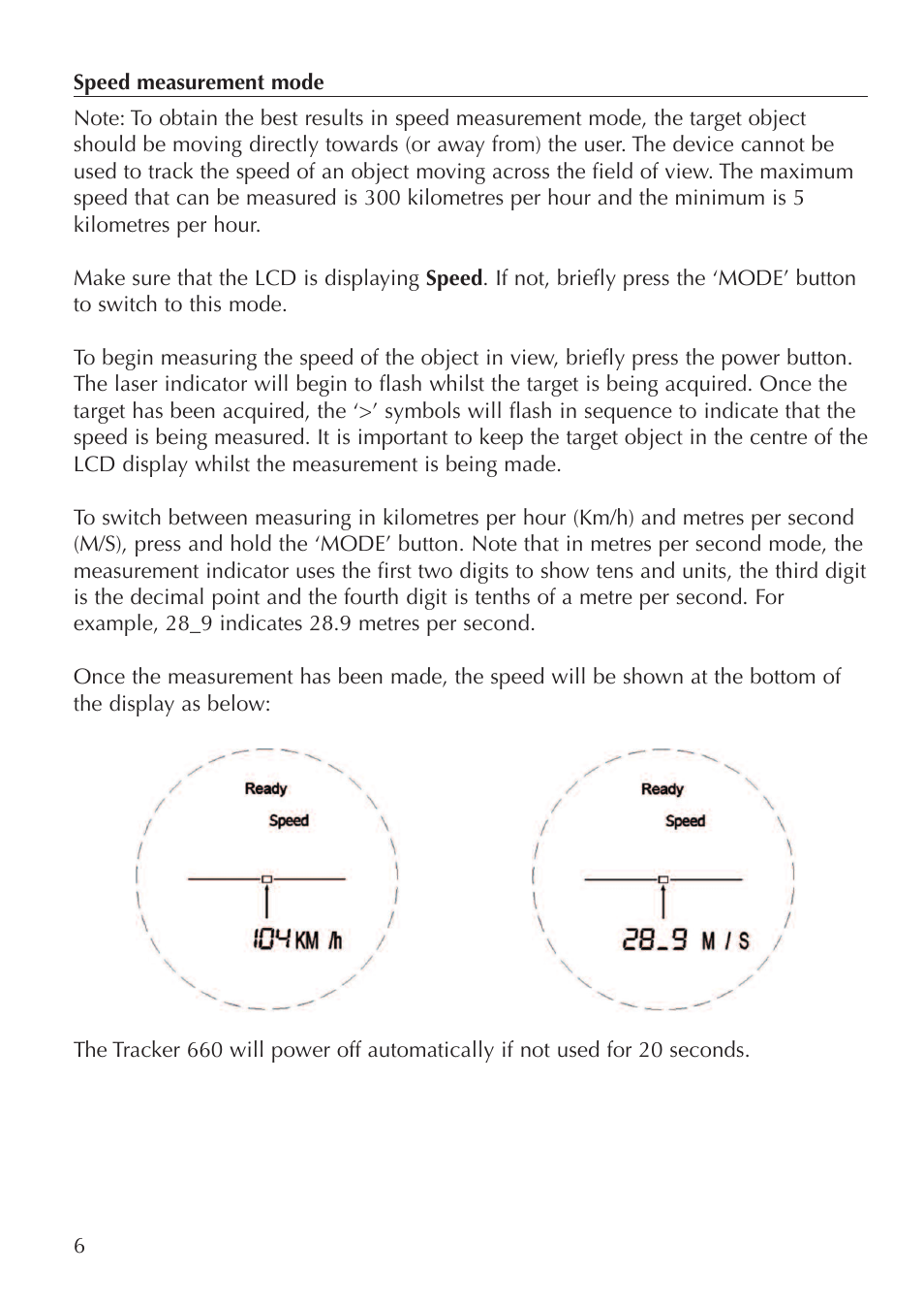 Opticron Tracker 660 User Manual | Page 6 / 8