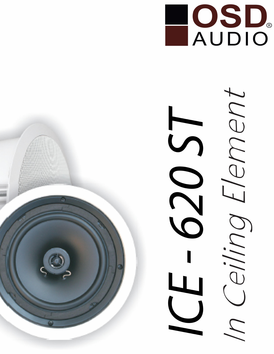 OSD Audio ICE800ST User Manual | 5 pages