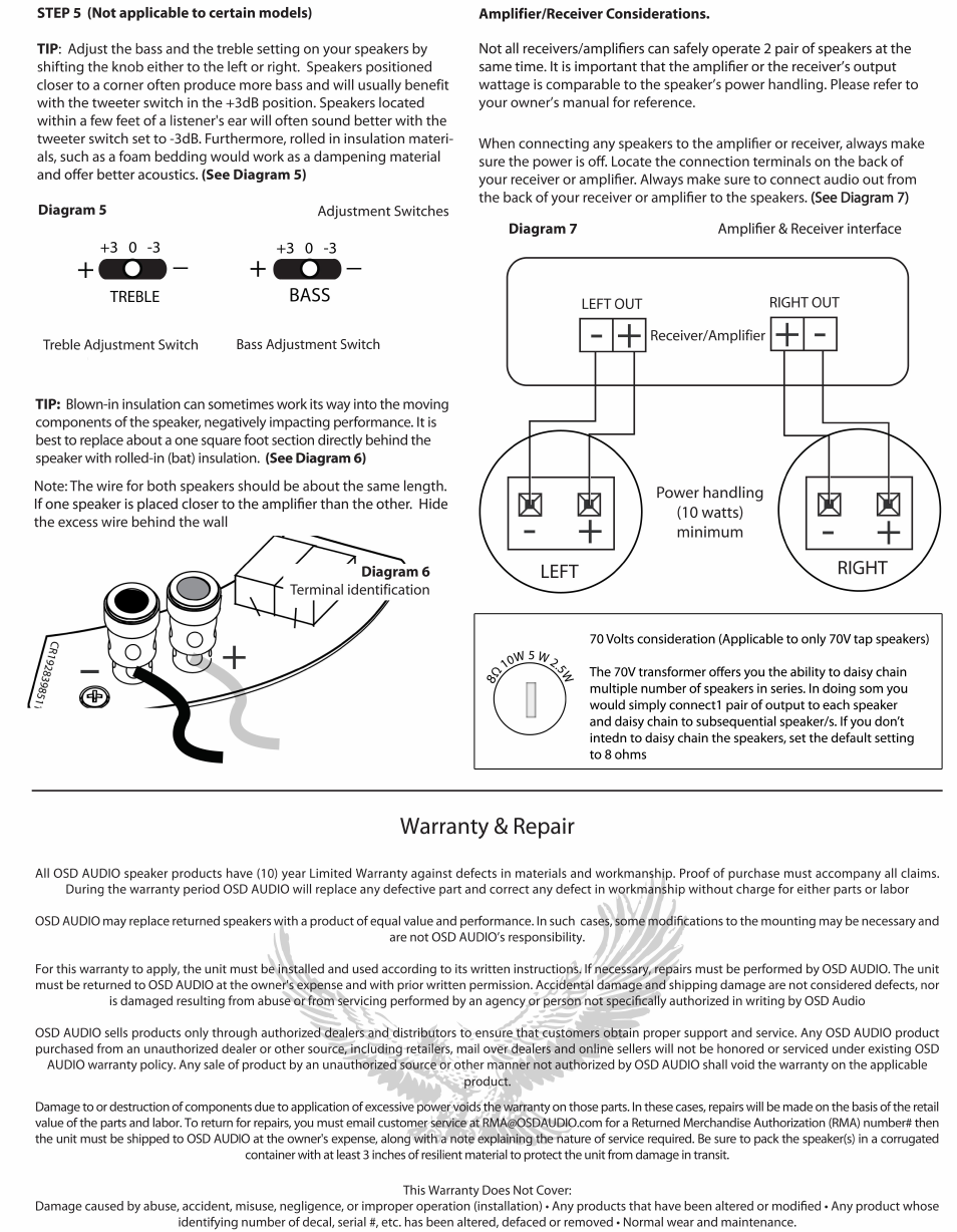 OSD Audio ICE800ST User Manual | Page 3 / 5