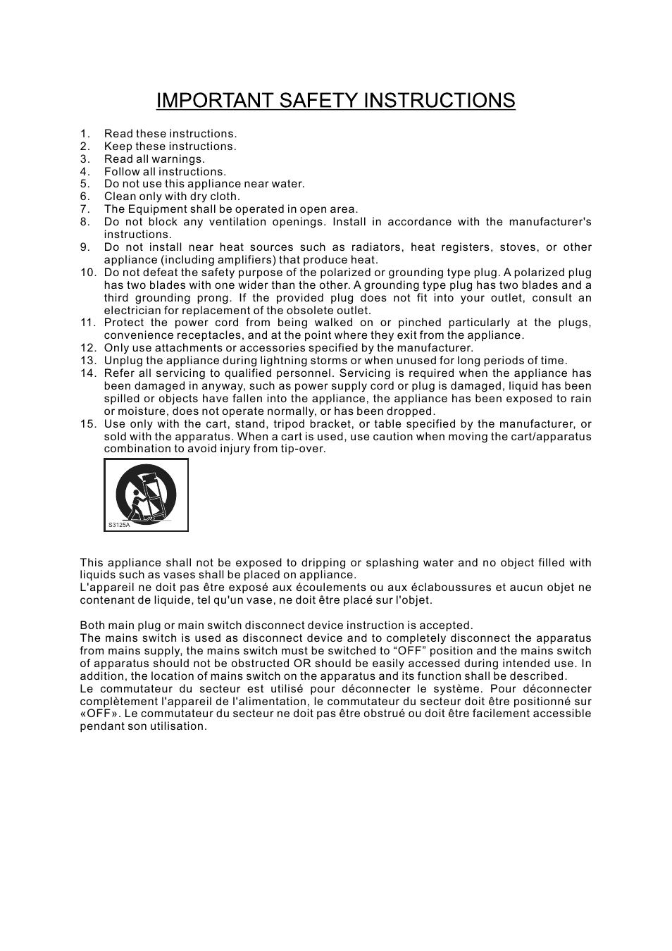 OSD Audio PA-90 User Manual | Page 3 / 6