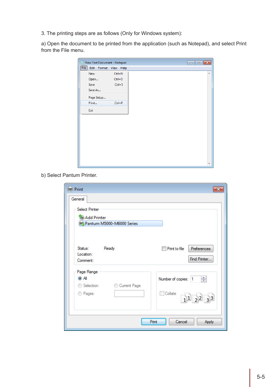 Pantum M5005 User Manual | Page 55 / 92