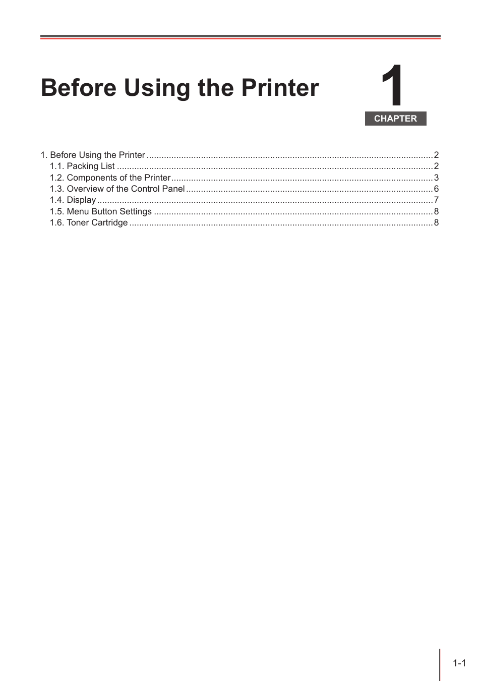 Before using the printer | Pantum M5005 User Manual | Page 8 / 92