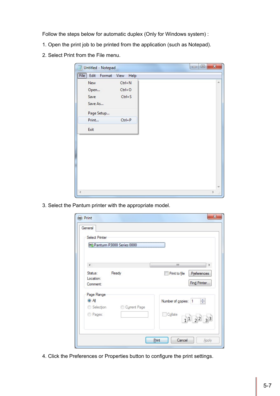 Pantum P3205D User Manual | Page 44 / 69