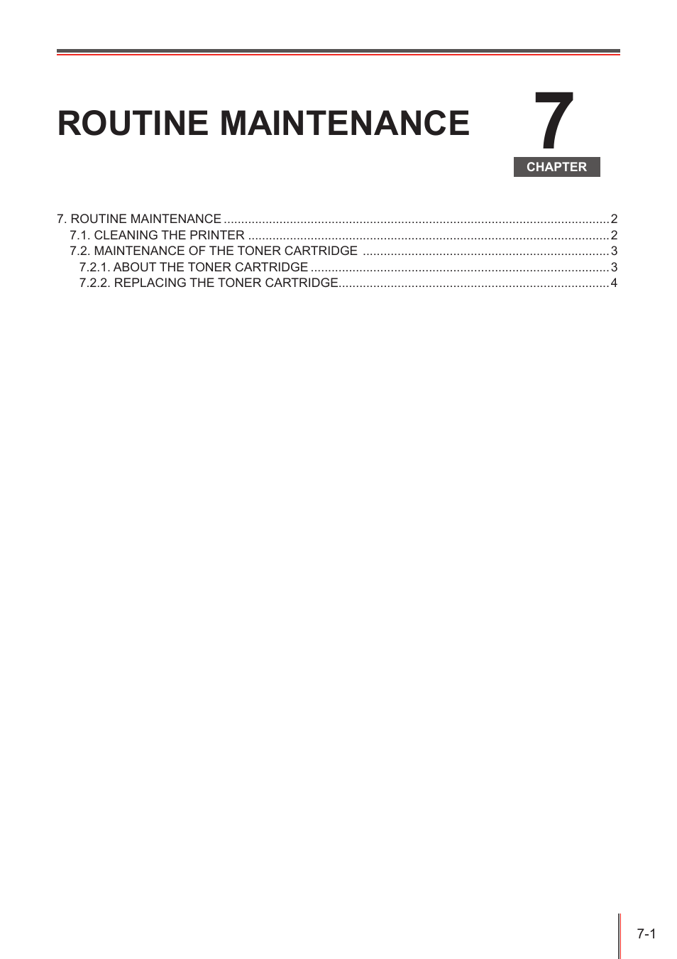 Routine maintenance | Pantum P3205D User Manual | Page 50 / 69