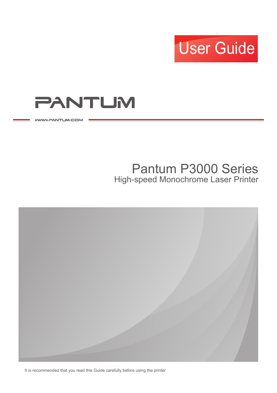 Pantum P3100DN User Manual | 72 pages