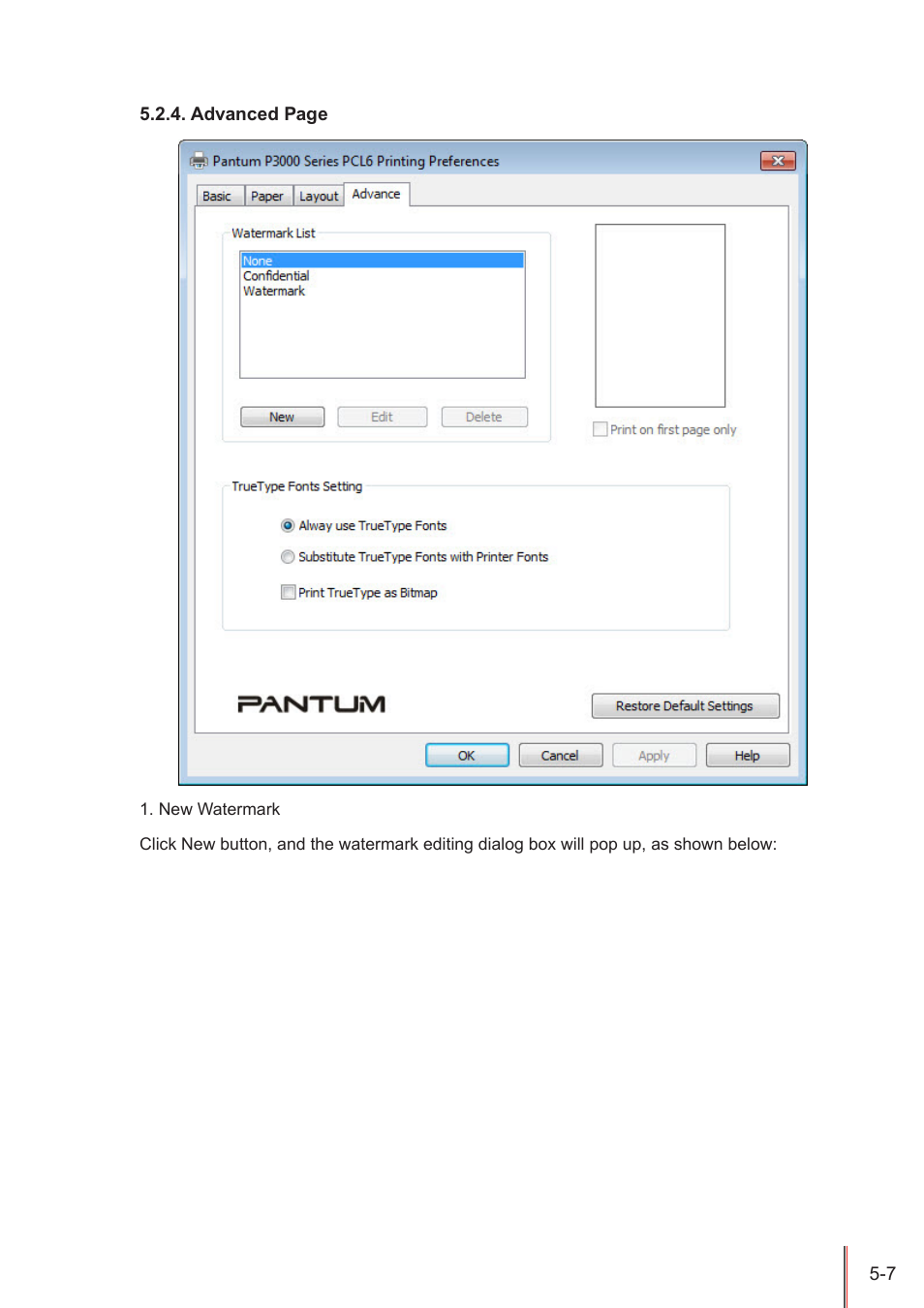 Pantum P3100DN User Manual | Page 42 / 72